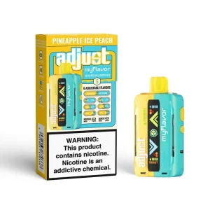 Pineapple Ice Peach - Adjust MyFlavor 40K Disposable Vape