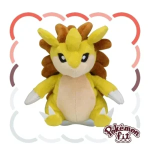 Pokemon Sandshrew Plush Fit 28cm Softness Collectible Toy