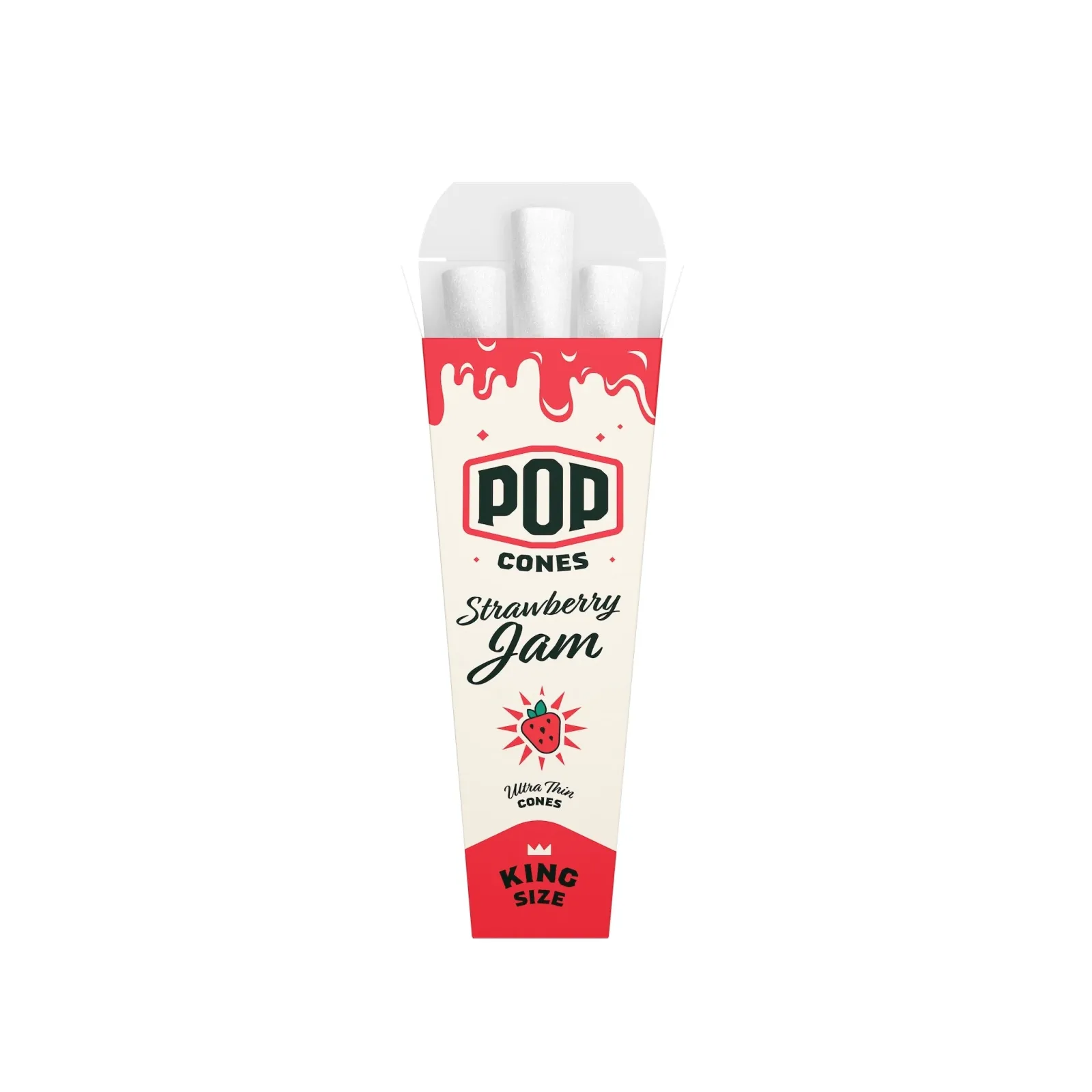Pop Cones Ultra Thin King Size - 3ct - Image 2