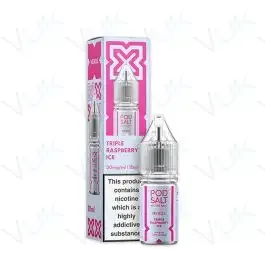 Pod Salt Nexus Triple Raspberry Ice Nic Salt