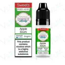 Dinner Lady 50/50 Sweets Apple Sours E