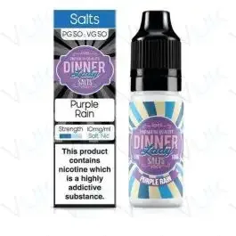 Vape UK | Dinner Lady Purple Rain Nic Salt E