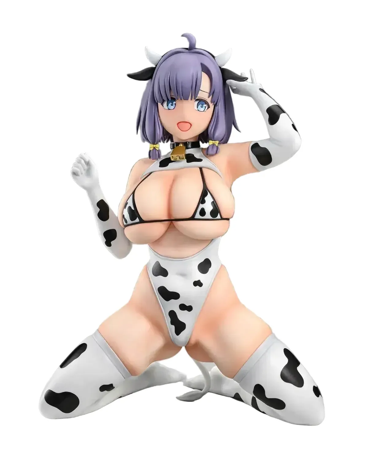 Q-Six Nukitashi Azemi Misaki Cow Costume 1/5 Scale PVC Figure