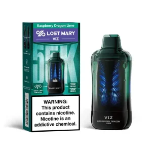 Raspberry Dragon Lime - Lost Mary VIZ 55k Disposable Vape