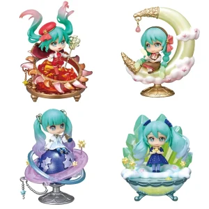 Re-Ment Hatsune Miku Starry Night Sky 4 Set Figure Collection Japan Exclusive