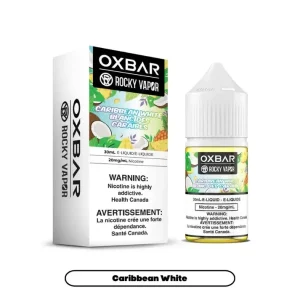 Rocky Vapor Oxbar E-liquids - Caribbean White | Vape Cloud Canada