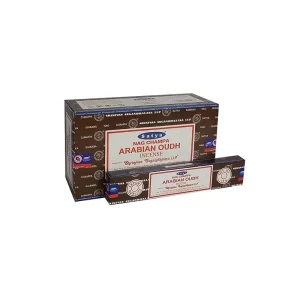 Satya Nag Champa - Arabian Oudh Incense Sticks 15g