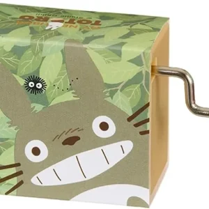 Sekiguchi My Neighbor Totoro Hand Winding Music Box Leaf Design