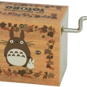 Sekiguchi My Neighbor Totoro Hand Winding Wood Grain Music Box