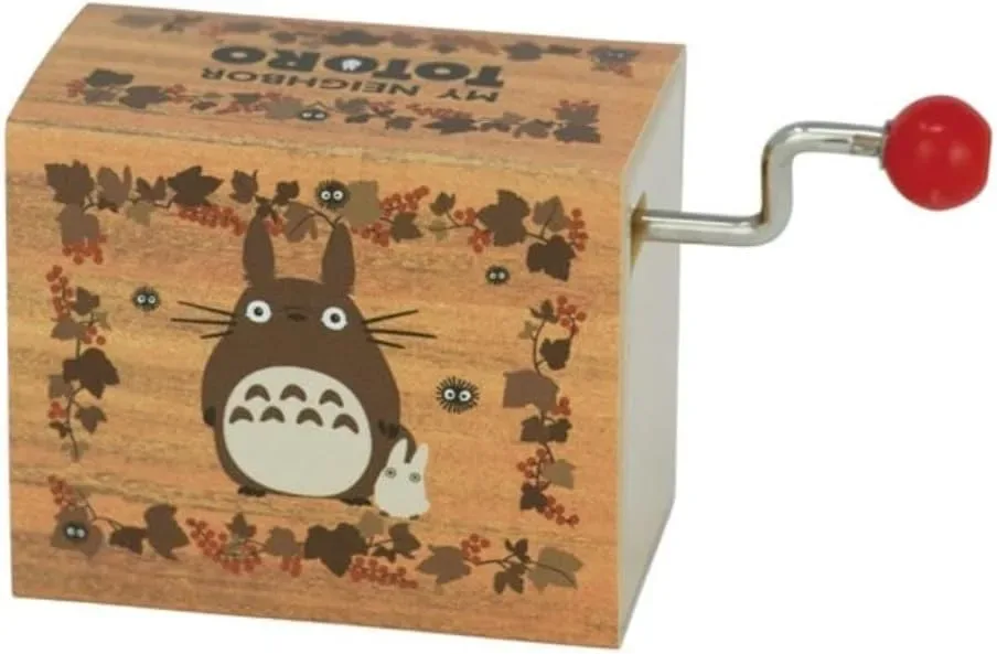 Sekiguchi My Neighbor Totoro Hand Winding Wood Grain Music Box