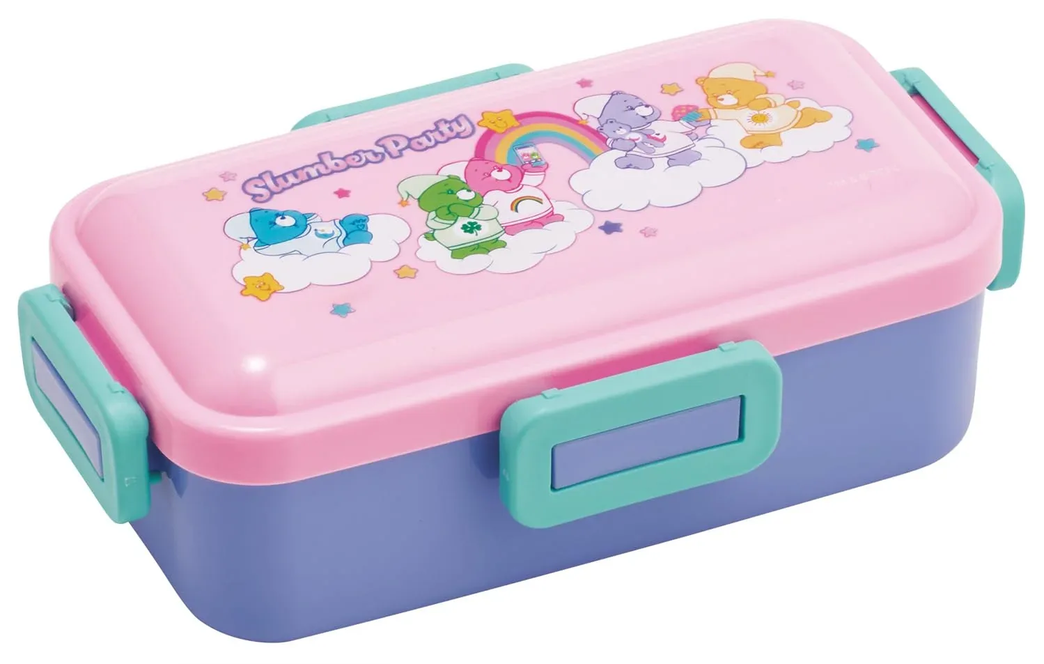 Skater Care Bears Bento Box 530Ml Antibacterial Soft Lid for Women Japan