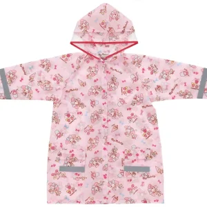 Skater Kids Raincoat My Melody Sanrio Girls 110-125Cm Raco1N