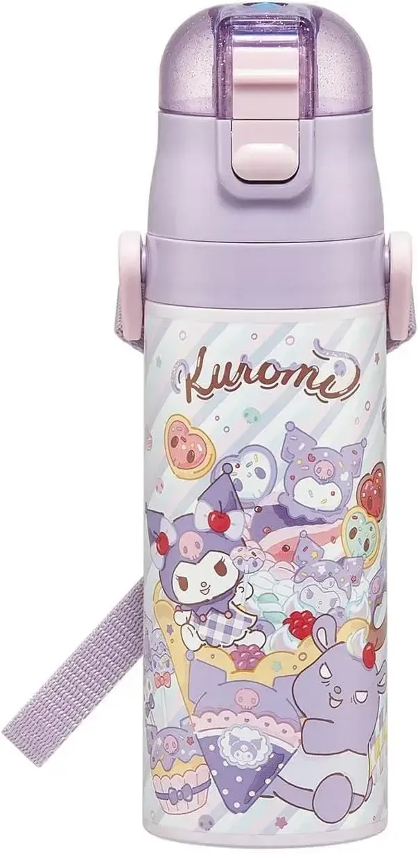 Skater SDC4-A Kids One-Touch Direct Drink Water Bottle Sanrio