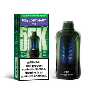 Sour Watermelon Apple - Lost Mary VIZ 55k Disposable Vape