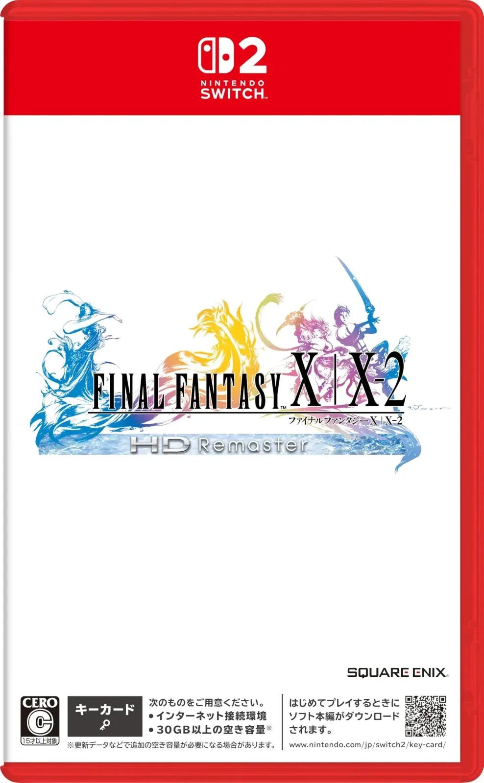 Square Enix Final Fantasy X X-2 HD Remaster Switch Game