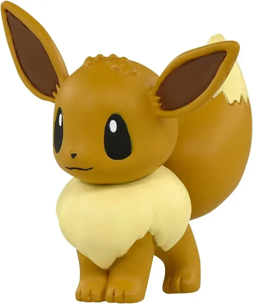 Takara Tomy Pocket Monster Eevee Figure with Fine Details