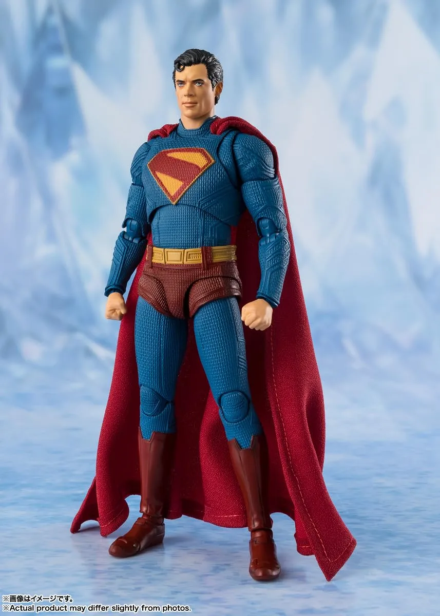 Tamashii Nations SHFiguarts Superman 165mm PVC ABS Cloth Painted Movable Figure - Image 2