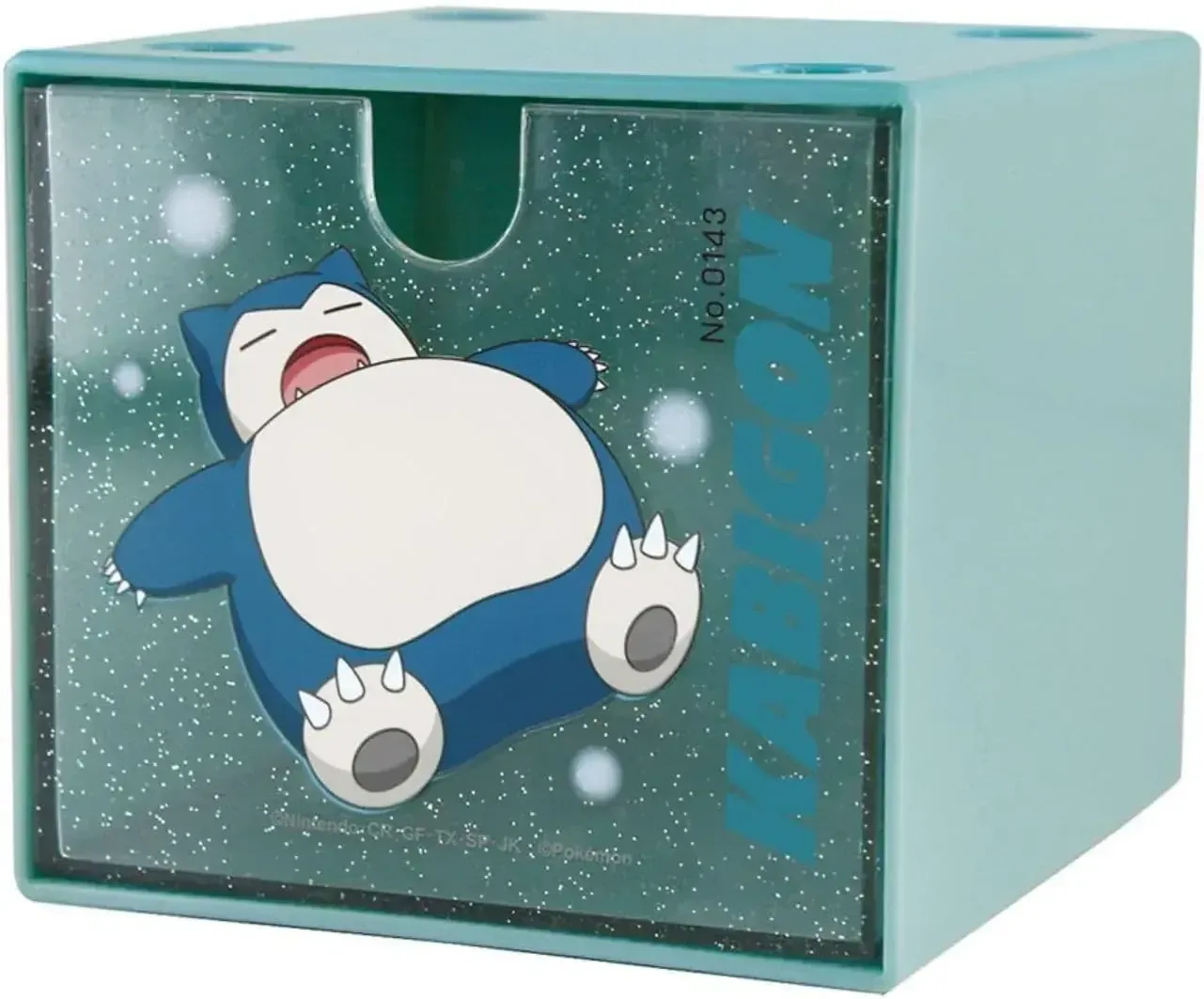 T's Factory Pokemon Stacking Storage Chest Snorlax Figure