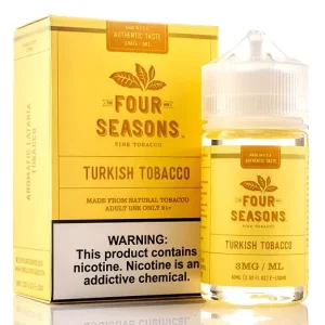 Turkish Tobacco by Four Seasons E-Liquid 30ML