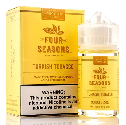 Turkish Tobacco by Four Seasons E-Liquid 30ML