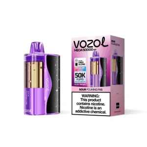 Vozol Mega 50K Disposable Kit (5%,50000 Puffs) - Sour Fcuking Fab