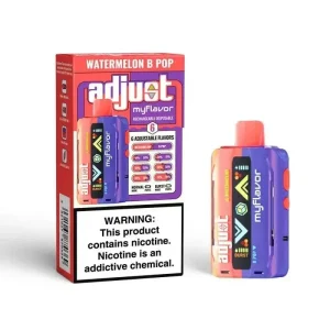 Watermelon B Pop - Adjust MyFlavor 40K Disposable Vape