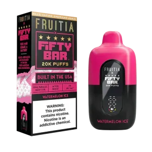 Watermelon Ice - Fifty Bar 20K Disposable Vape