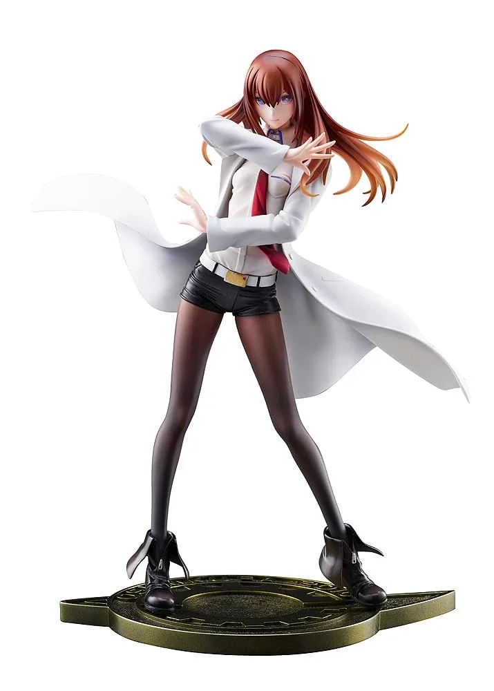 Wave SteinsGate Kurisu Makise Lab Coat 1/7 Scale Figure Japan Official